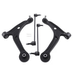Set of 2 Front Suspension Lower Control Arms Sway Bar Kit for Honda Pilot MDX (2006–2008)