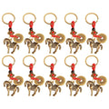 Keychain Pendant for Brass War Horse Sculpture Accessories