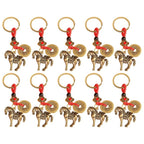 Keychain Pendant for Brass War Horse Sculpture Accessories