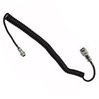 Microphone Extension Cable for Kenwood Yaesu (Flexible, Bend Resistant)