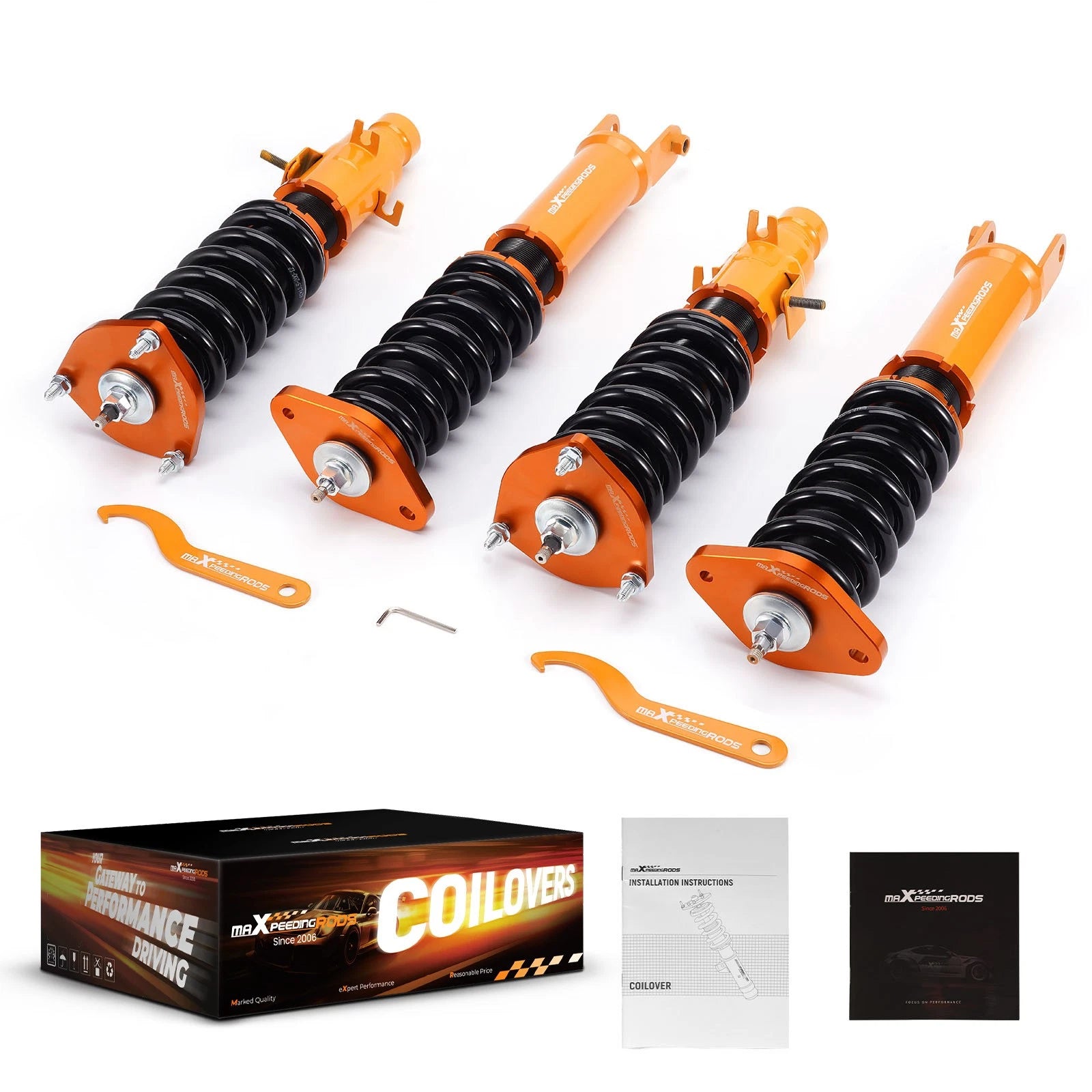 24 Level Coilover Kits for Infiniti M35X M45X (2006–2010) G35X G37X (2003–2013)