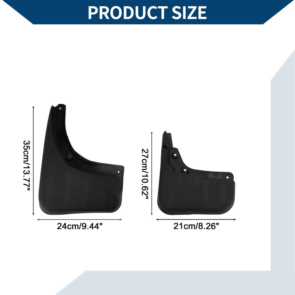 Mud Flaps Splash Guards for Mercedes-Benz GLK300 (2008-2013)
