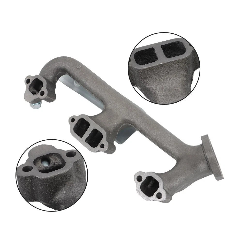 2Pcs Exhaust Manifold with Gasket Kit for GMC K1500 (1988-1995)