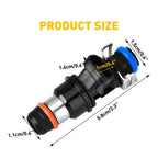 8x Fuel Injector for GM Chevy GMC Truck 4.8L 5.3L 6.0L (2001–2007)