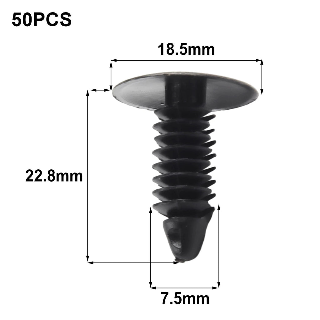 50x Bumper Fastener Fender Clip for Nissan