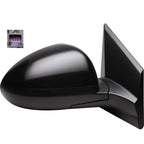 Replacement Ready to Paint Passenger Side Power Mirror w Heated Glass for Toyota Corolla (2003–2008)