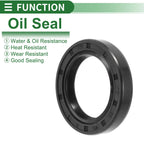 Set of 5 Oil Seal Ring 30x45x8mm for Various Models (NBR Rubber)