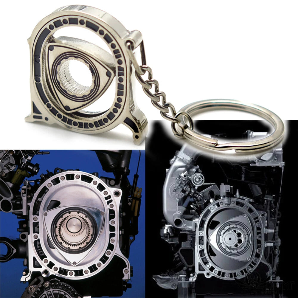 Mazda Rotary Wankel Engine Key Chain Ring Keychain (All Models)