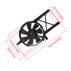 Radiator Cooling Fan Assembly for Nissan Frontier Pathfinder (2007–2012) 621387