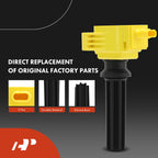 Set of 4 Ignition Coils & Iridium Platinum Spark Plugs for Ford Explorer