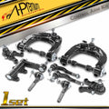 Set of 9 Front Control Arm Idler Arm Tie Rod for Mitsubishi Montero (1997–2000)