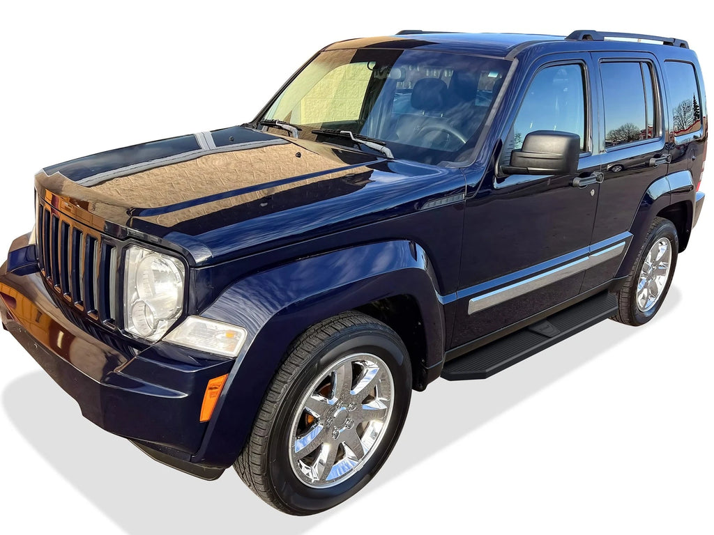 Running Boards for Jeep Liberty (2008-2013) - Black Style