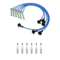 NGK Wire Set & 6 G-Power Platinum Spark Plugs for Ford Explorer Sport (2001–2003)