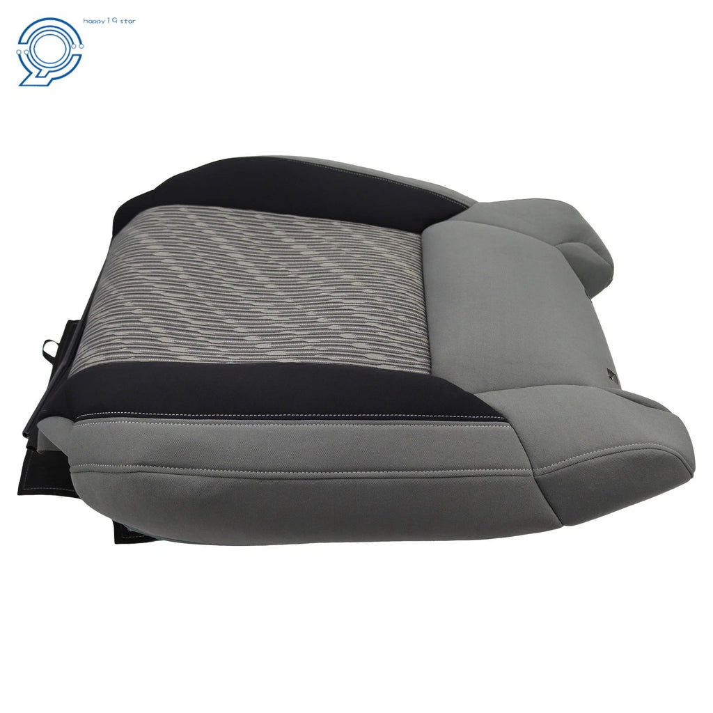 Front Driver Lean Seat Cover for Toyota Tundra (2014–2021) Gray/Black