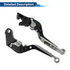 Short Long Brake Clutch Levers for Honda Rebel CMX 500 300 (2017–2021) Black Titanium