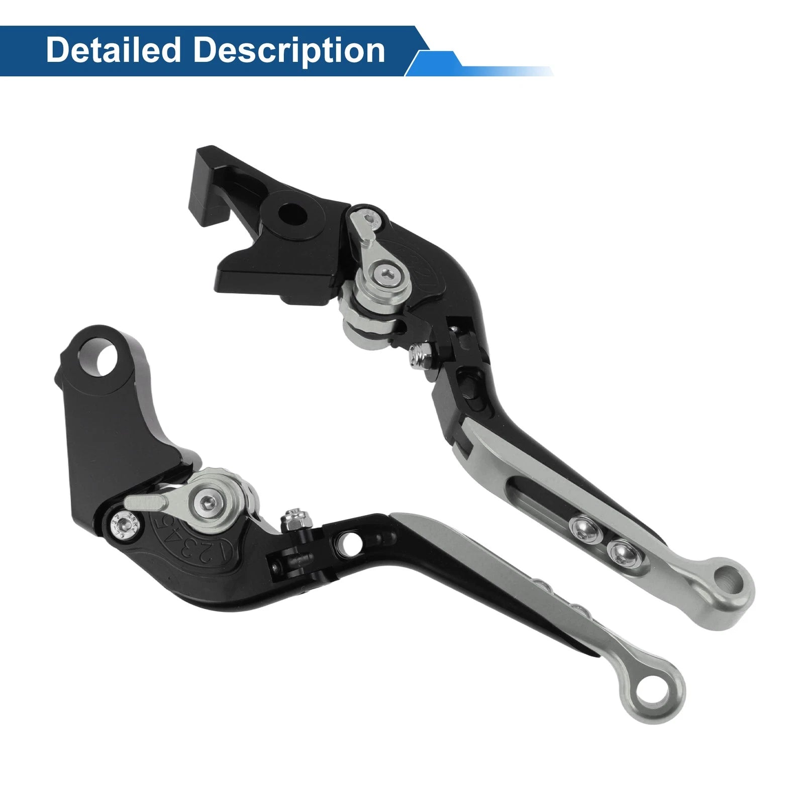 Short Long Brake Clutch Levers for Honda Rebel CMX 500 300 (2017–2021) Black Titanium