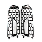 Honeycomb Front Bumper Fog Light Grille Covers for Audi A4 B8.5 (2013-2016)