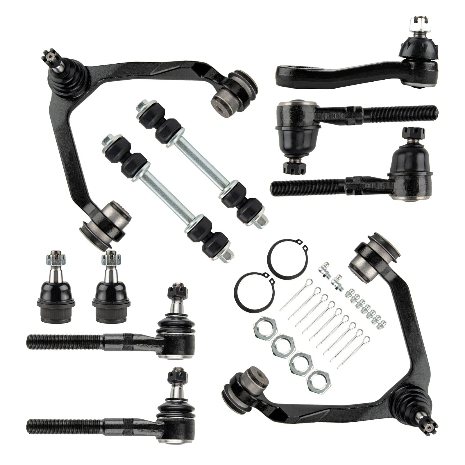 Front Upper Control Arms & Tie Rods Kit for Ford F-150 Expedition (2015–2020)