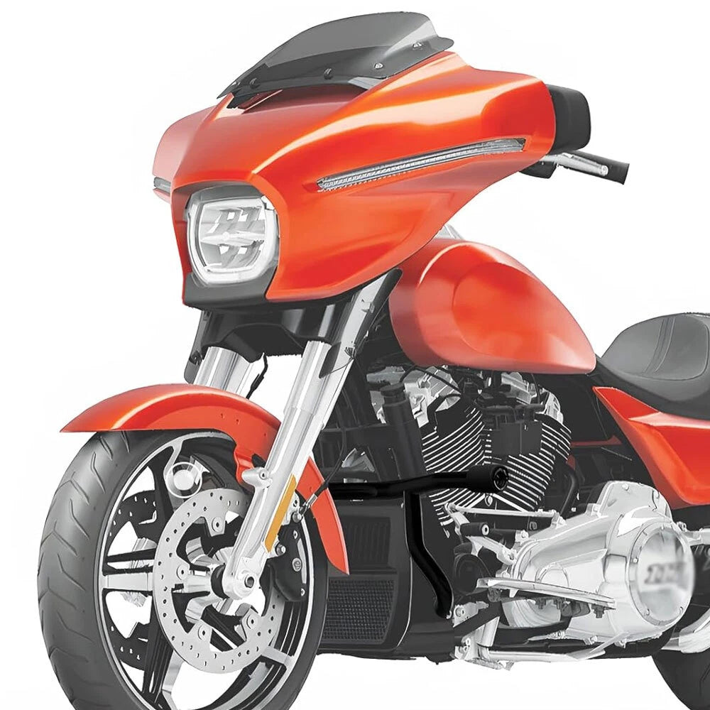 Front Highway Engine Guard Crash Bar for Harley Touring Road King (2014–2025)