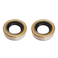 Set of 2 Oil Seals for Mercury (26-897154, 26-33467, Sierra 18-2006, GLM 85330)