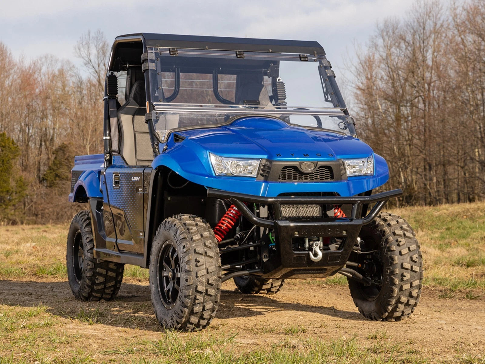 Scratch-Resistant Flip Windshield for Kymco UXV 700i (2019–Present)