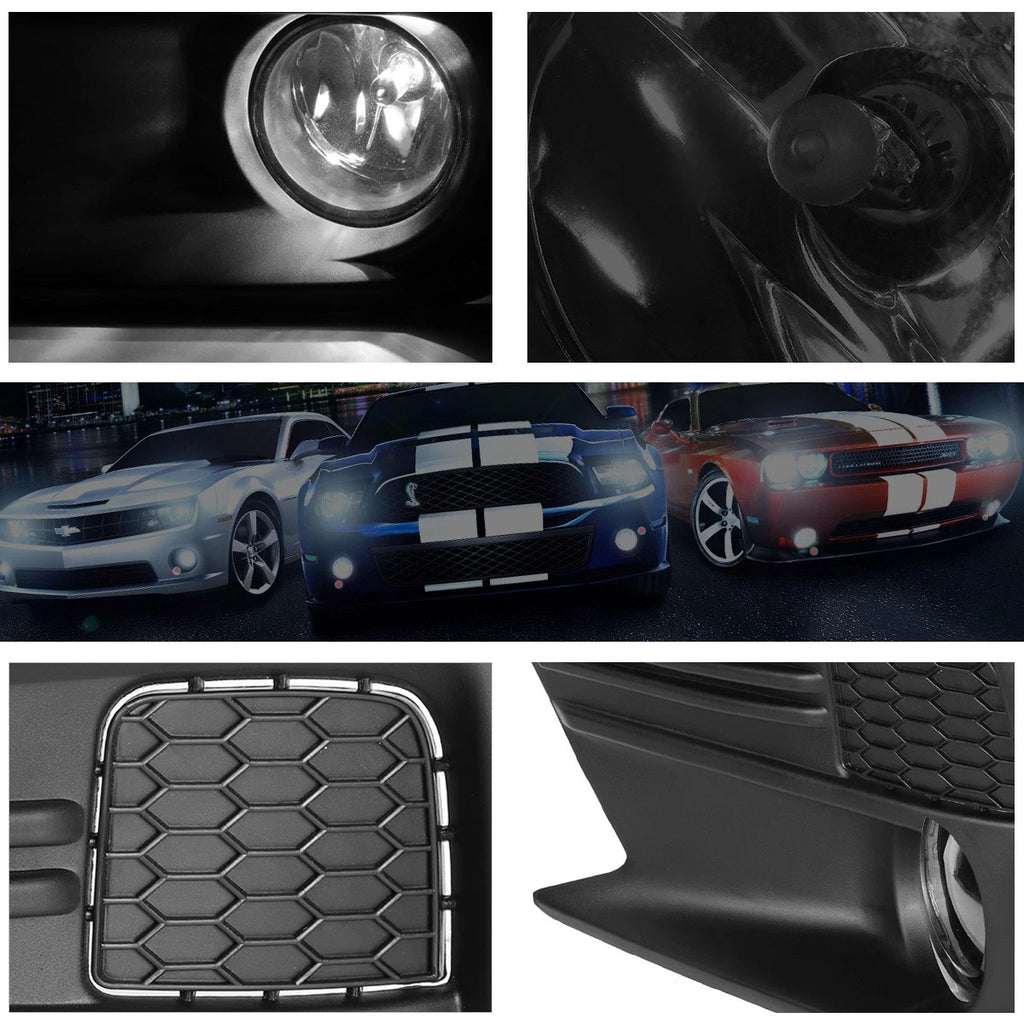 Fog Light Set for Subaru WRX (2018–2019) - Smoked Lens, Bezel, Wiring, Switch