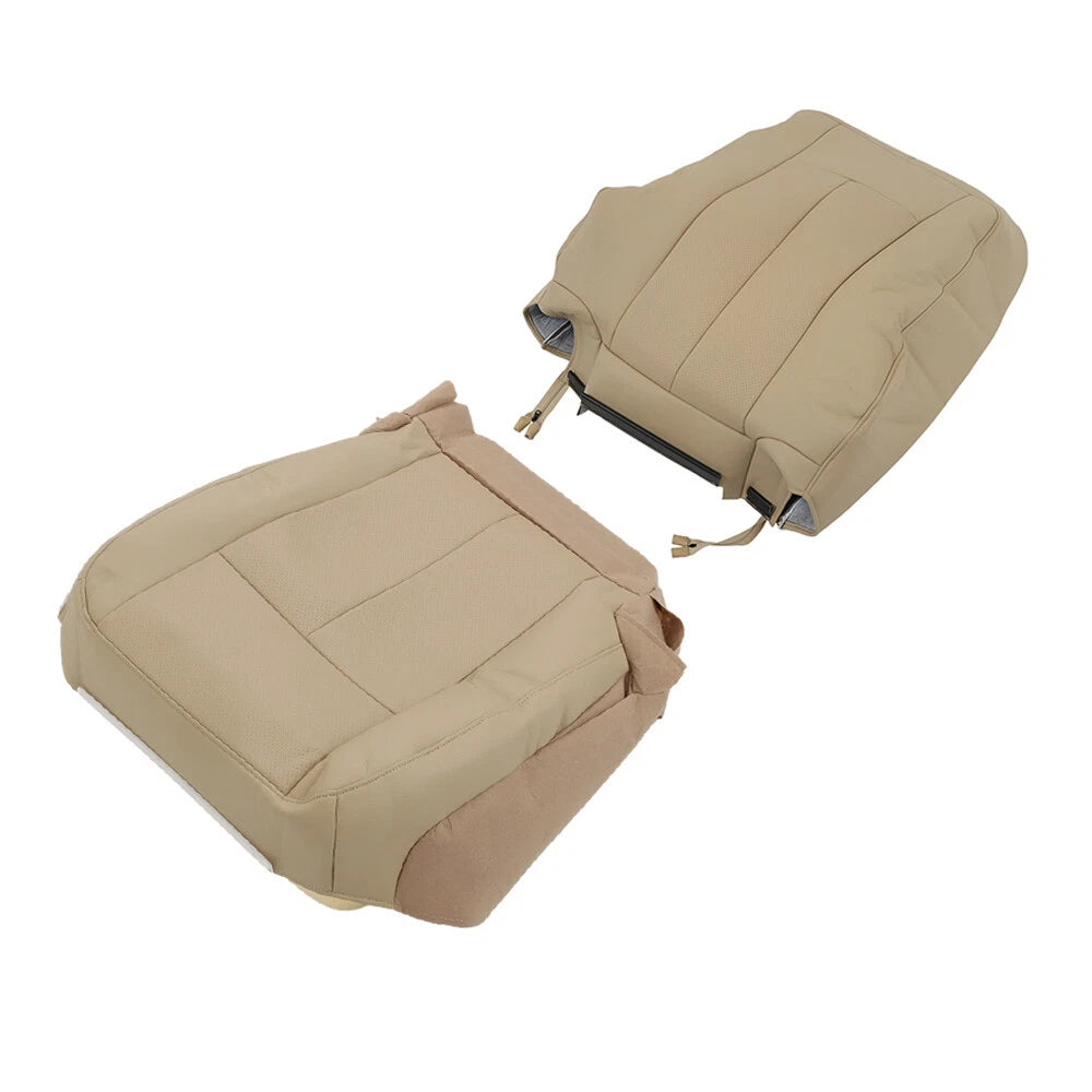 Leather Seat Cover Set for Ford Expedition (2007-2014) Camel Tan