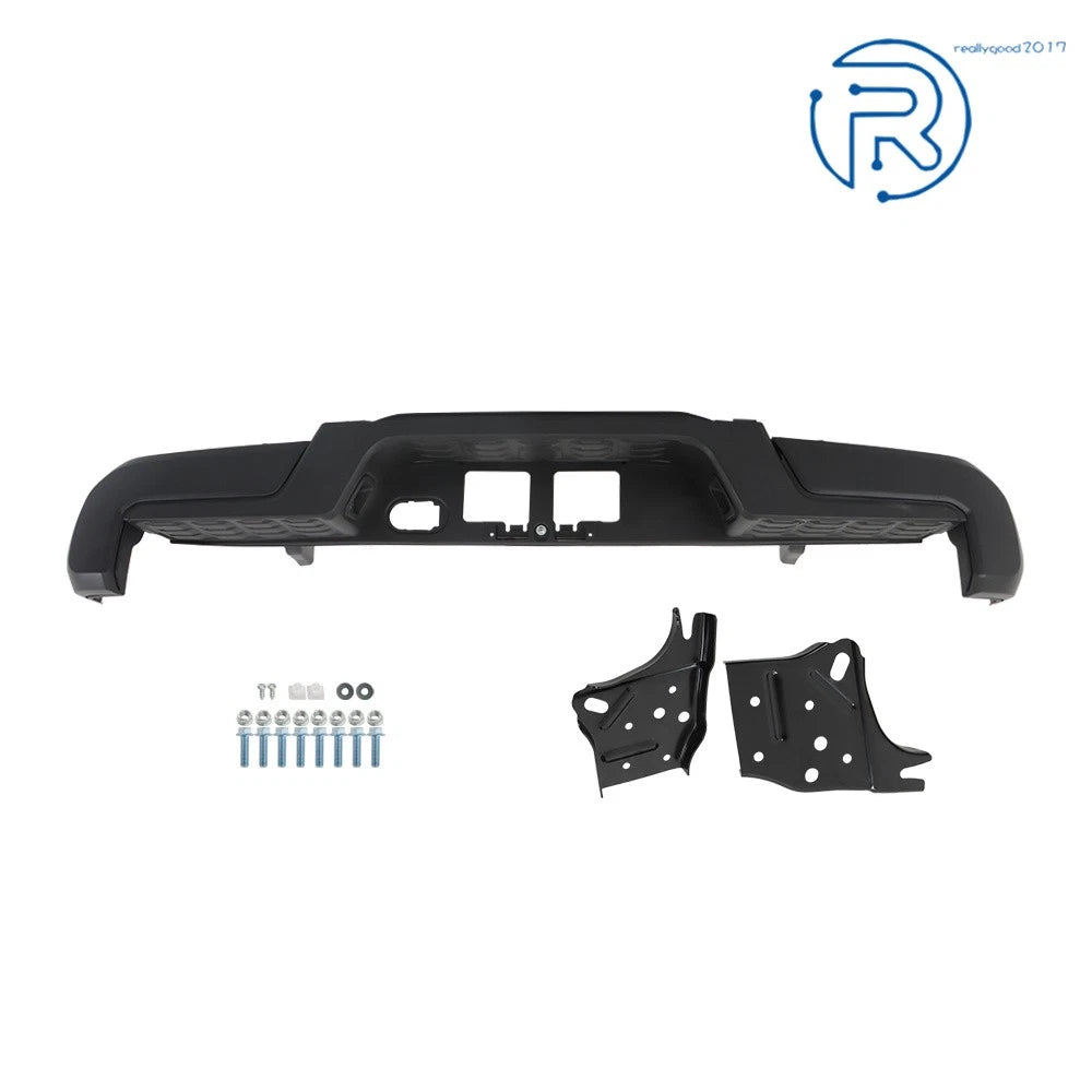 Rear Step Bumper for Toyota Tacoma (2016–2023) Powdercoated Black