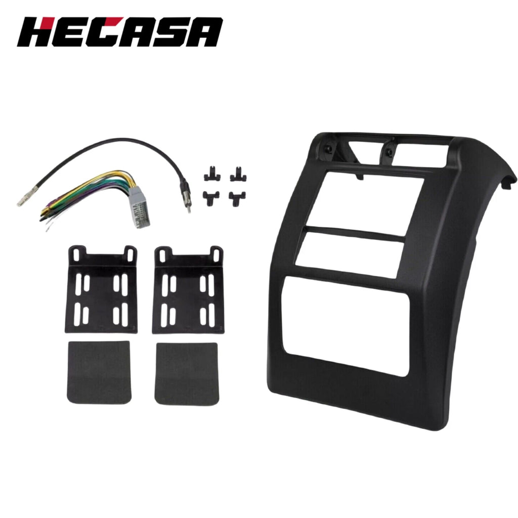 Double Din Dash Kit with Wiring Harness for Jeep Wrangler TJ (2003–2006)