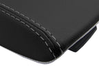 Armrest Cover for Mazda 3 (2010–2013) Leather Gray Stitch
