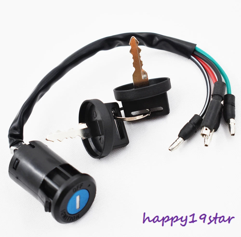 Ignition Key Switch for Honda FourTrax TRX200SX 1986-1987