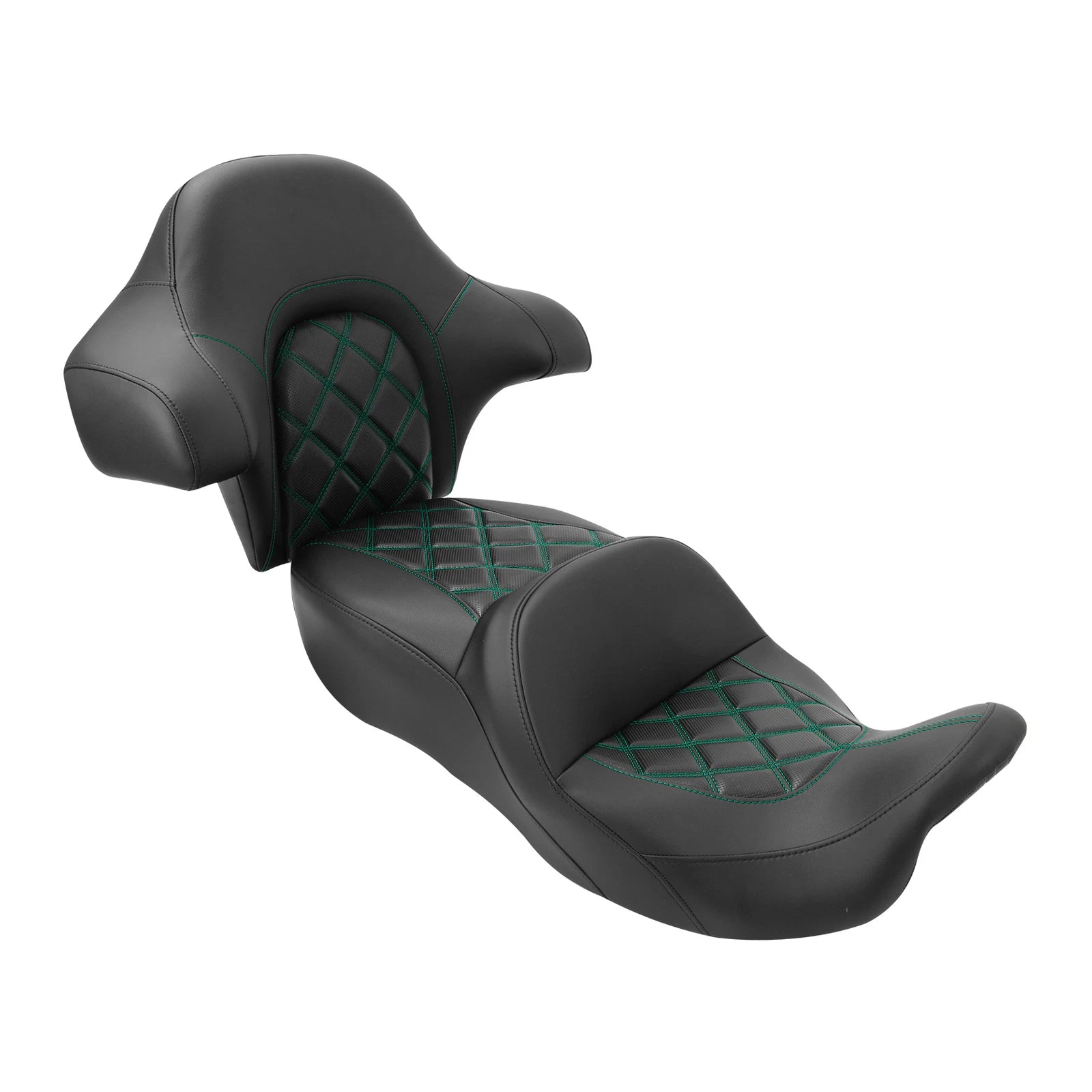 2-Up Driver Passenger Seat Backrest for Harley Road Glide (2014–2023)