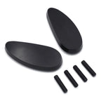 Black Mirror Block Off Plate for Honda CBR1000RR (2008–2021), VFR1200 (2010–2014)