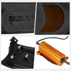 Smoked/Amber 3D LED DRL + Sequential Signal Lamp for FJ Cruiser (2007–2014)