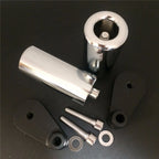 No Cut Aluminium Alloy Frame Slider Crash Protector for Yamaha (2007–2008)