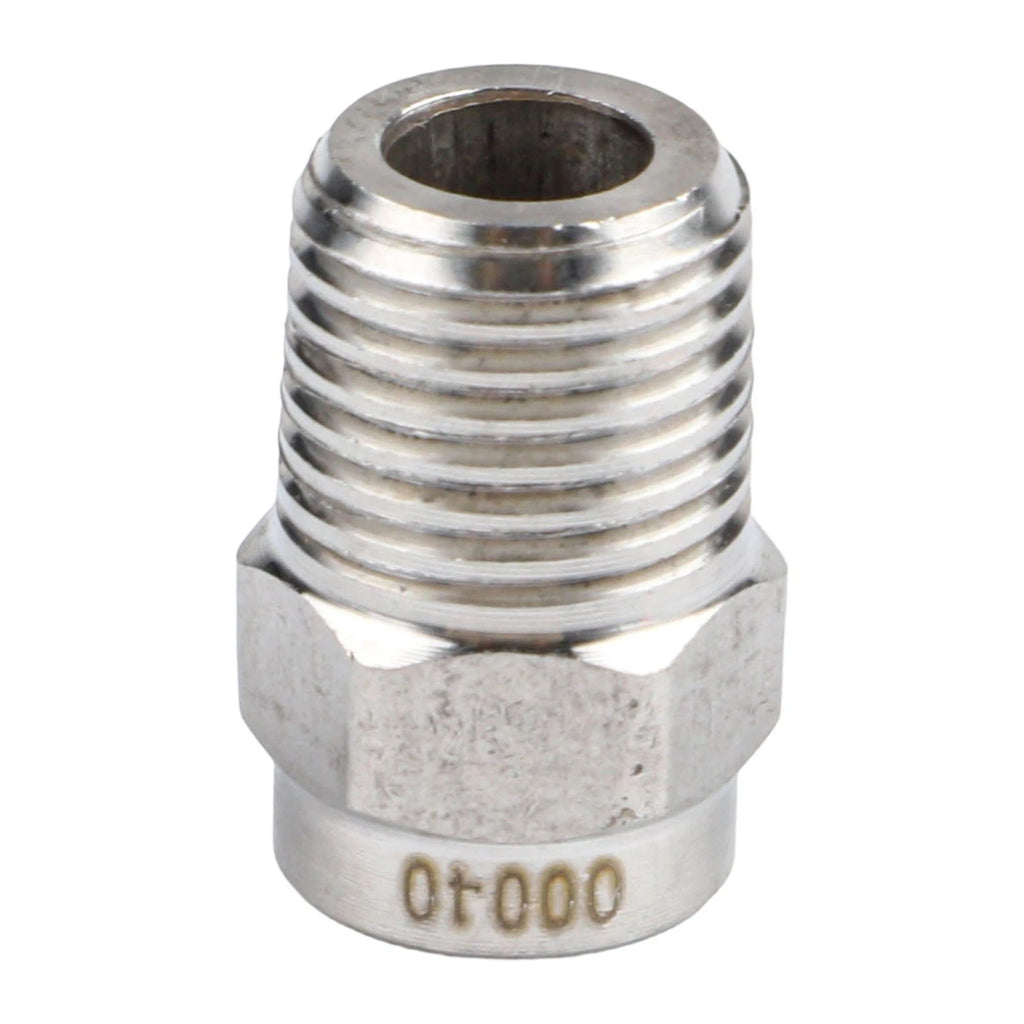 Cleaning Nozzle for Garden Tool (Stainless Steel 1/4 Thread 15°)