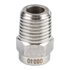 Cleaning Nozzle for Garden Tool (Stainless Steel 1/4 Thread 15°)