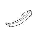 Genuine OEM Front Driver Left Door Handle for BMW i3 (2014–2017)