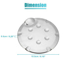 Chrome Plated Fuel Tank Filler Cap Cover for Ford F-150 