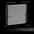 2-Row Aluminum Core Cooling Radiator for International 4100 4300 4400 (2005–2007)