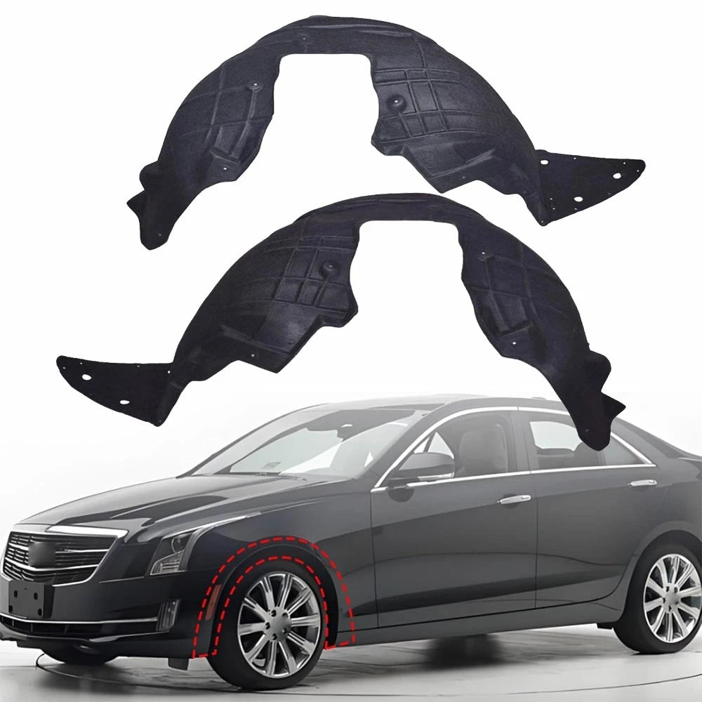 Front Fender Liner Inner Panel Set for Cadillac ATS (2015–2018)