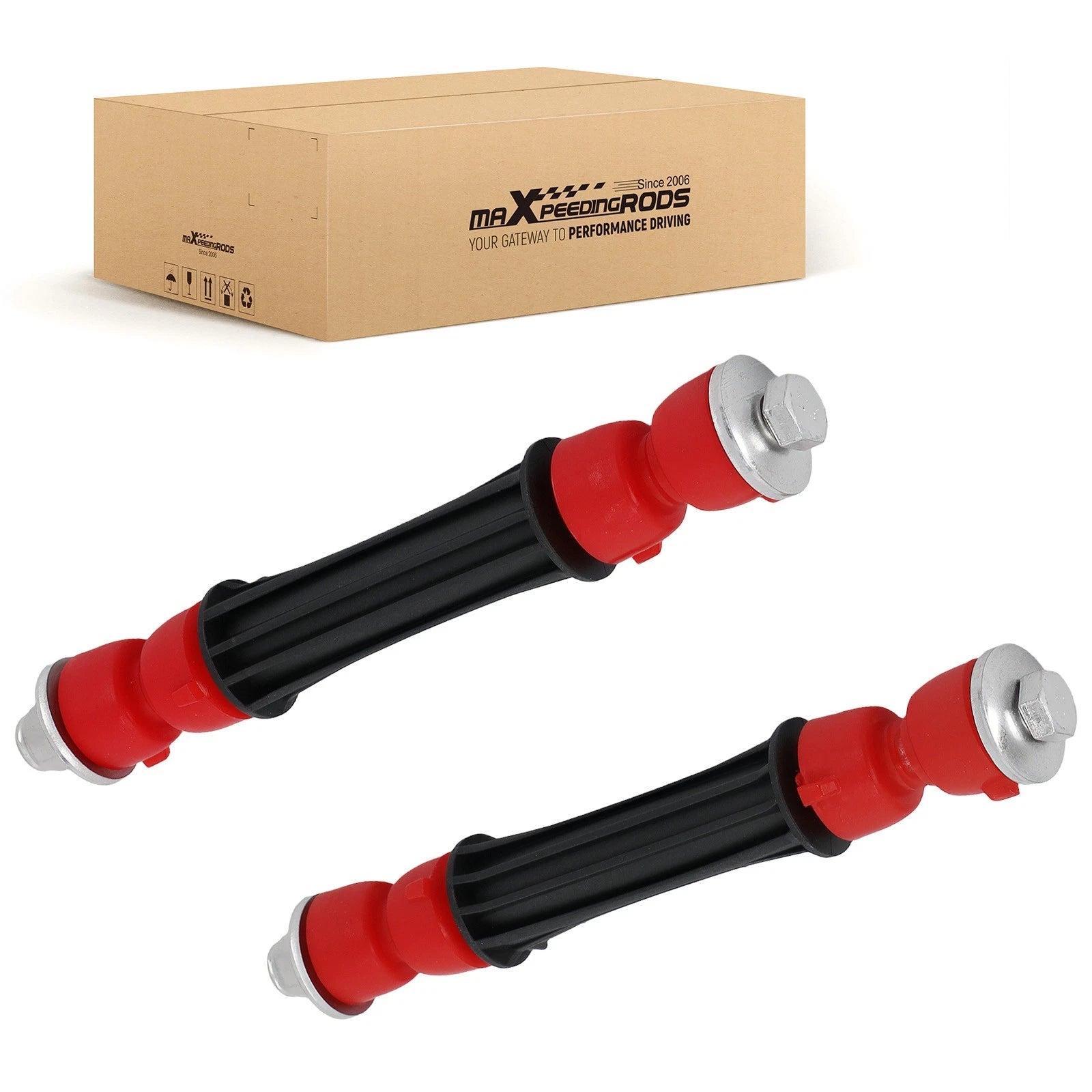 2X Front Sway Bar Stabilizer Links Kit for GMC Sierra 1500 (2007–2018) K700432