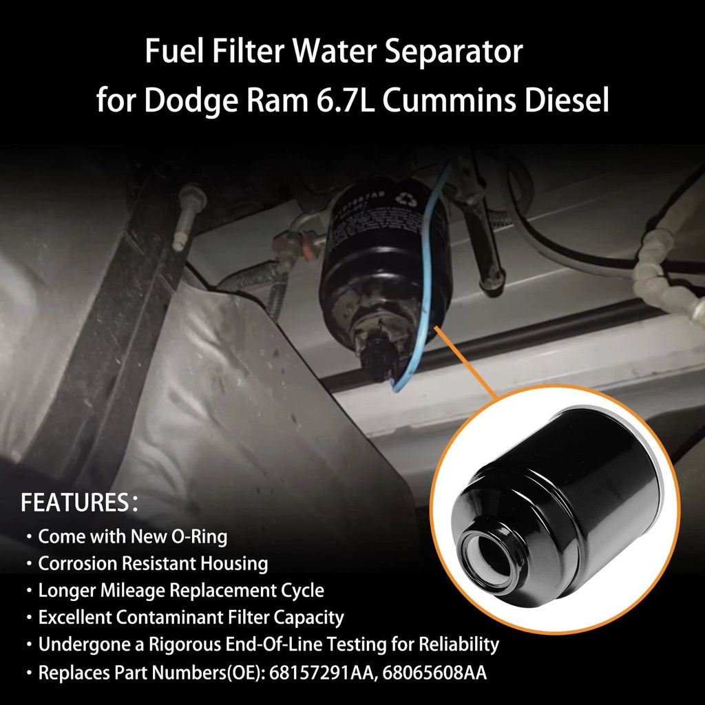 Fuel Filter Kit for Dodge Ram 2500 3500 4500 5500 (2013-2018)