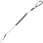 Steel Wire Elastic Fishing Safety Line for Lure (8.4, 10.9, 8cm)