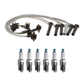 Denso 8mm Wire Set & 6 U-Groove Spark Plugs Kit for Mazda B4000 (1994–2004)
