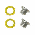 2X Marine Drain Plug Screw Kits for Mercury Mercruiser (Replaces 10-79953Q2)
