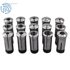 Set of 15 High Precision 5C Round Collets for Various Applications