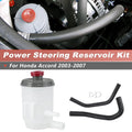 Set of 2 Power Steering Pump Reservoir Tank & Hoses Kit for Honda Accord (2003–2007)