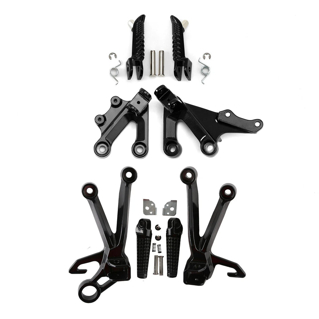 Driver Passenger Footrests Pegs Bracket for Suzuki GSXR1000 (2003–2004)