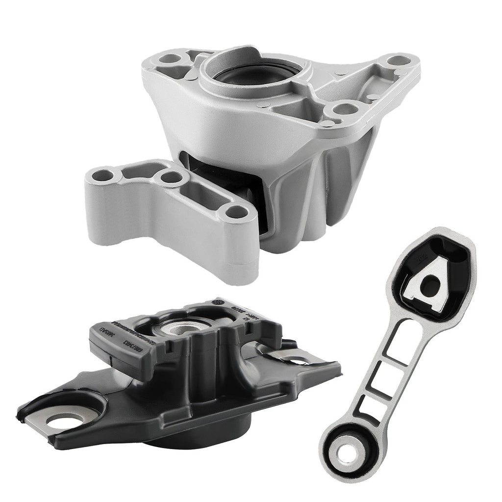 Engine Motor & Trans Mount Kit for Fiat 500 L4 1.4L (2012–2018) 68073-029AC A5645